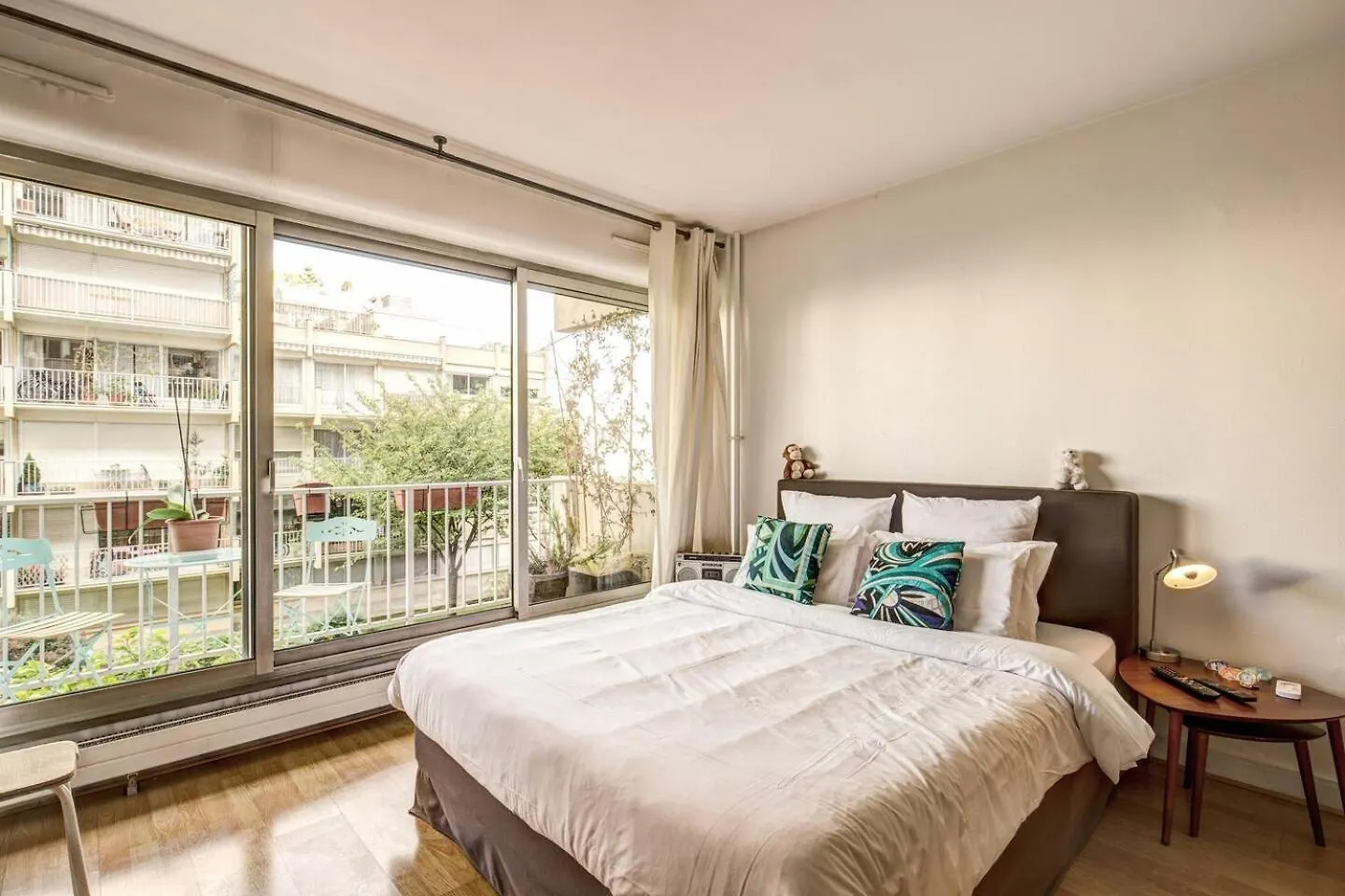 Rue Saint-Maur 1-Bed Studio Balcony And View Paris Daire